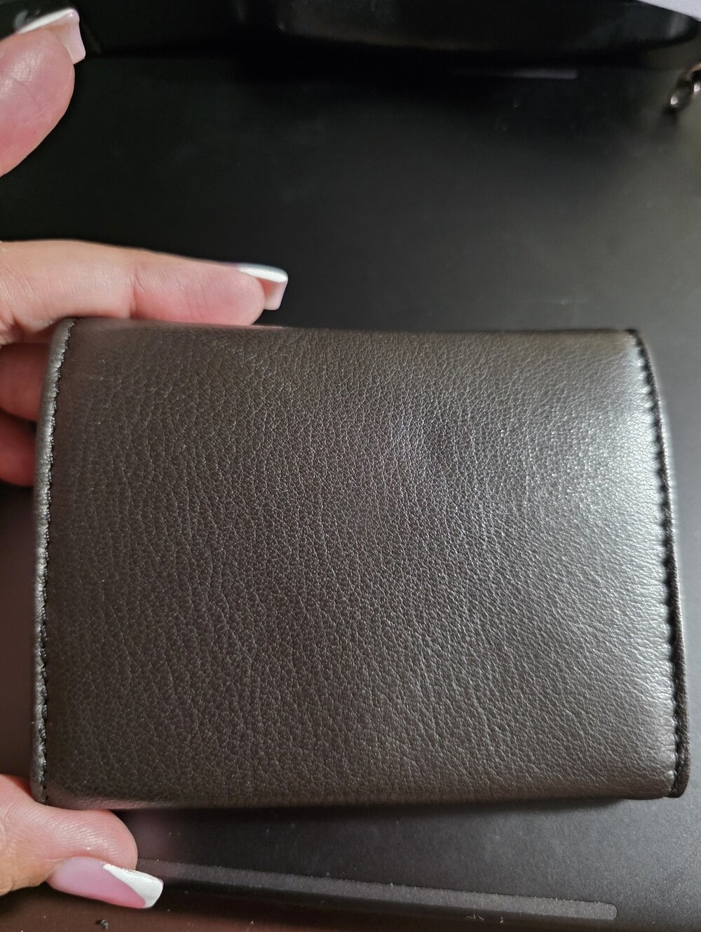 Free People Lock It Up Wallet New Without Tags - Dark Brown - Picture 4 of 10